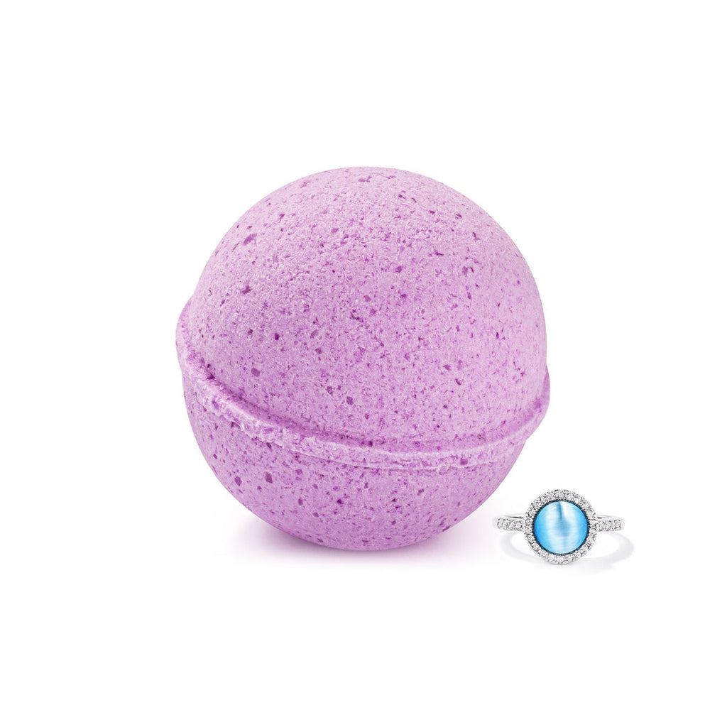 JewelScent - Early Morning Lilac 10oz Jewelry Bath Bomb