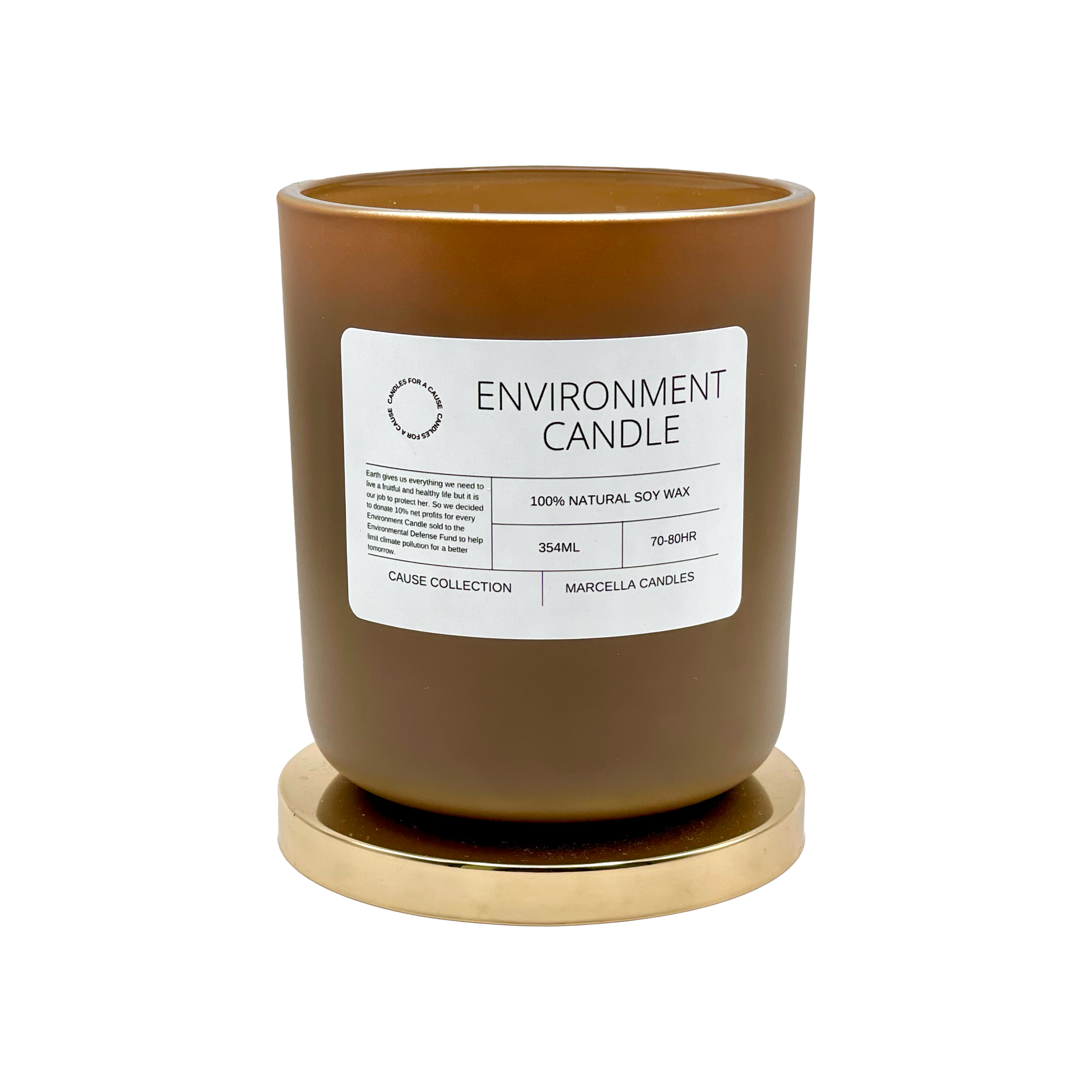 Marcella Candles - Palo Santo Candle - Environment Awareness