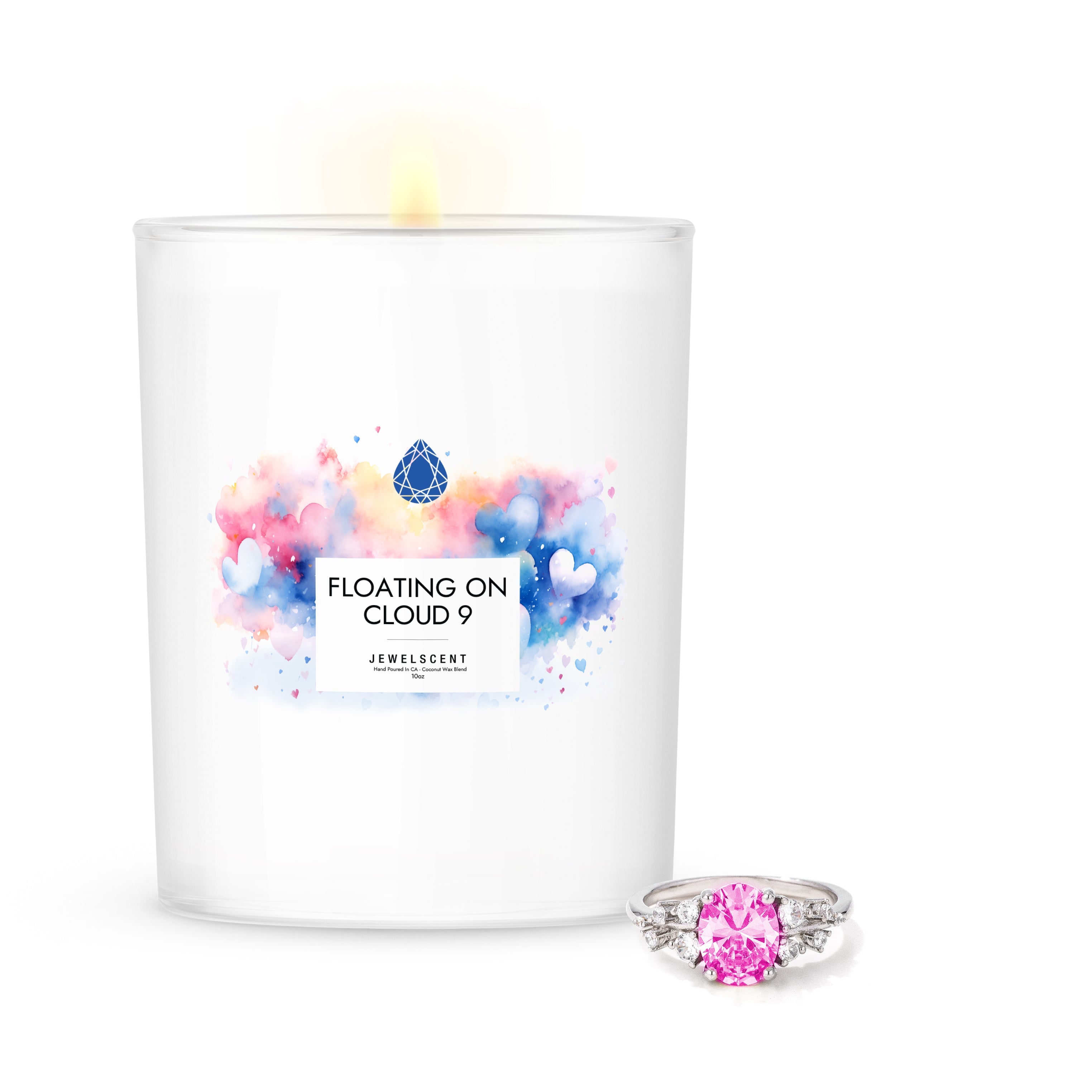 JewelScent - Floating On Cloud 9 18oz Home Jewelry Candle