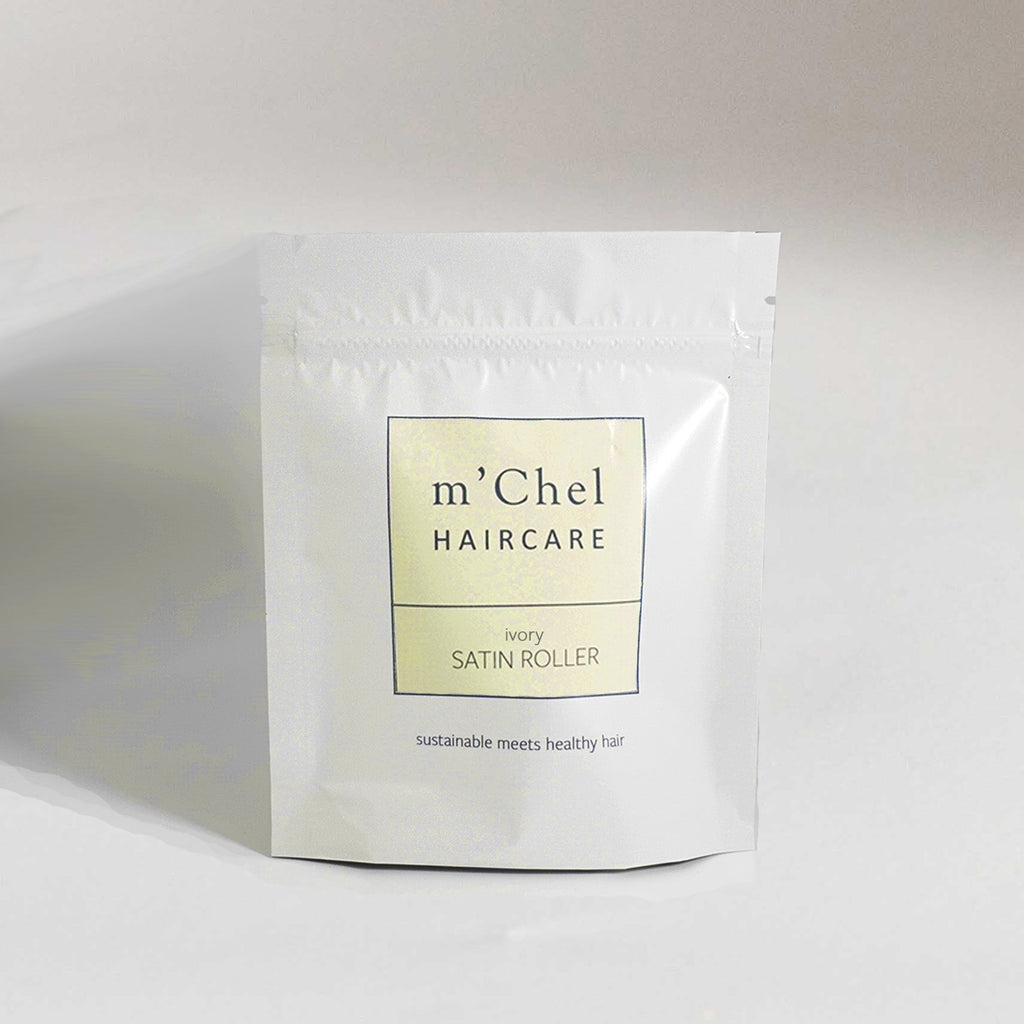 m’Chel Haircare - Satin Heatless Curler + Satin Wrap