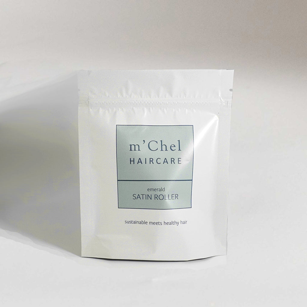 m’Chel Haircare - Satin Heatless Curler + Satin Wrap