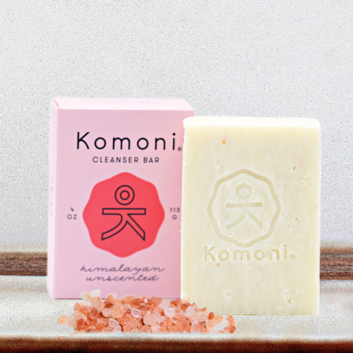 Komoni - Himalayan Unscented Face & Body Cleanser Bar