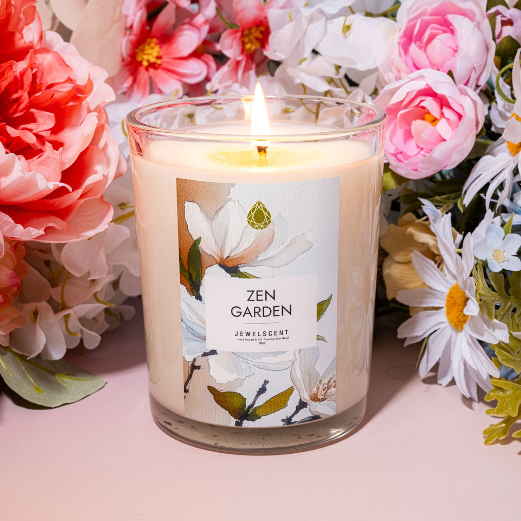 JewelScent - Zen Garden 18oz Home Jewelry Candle