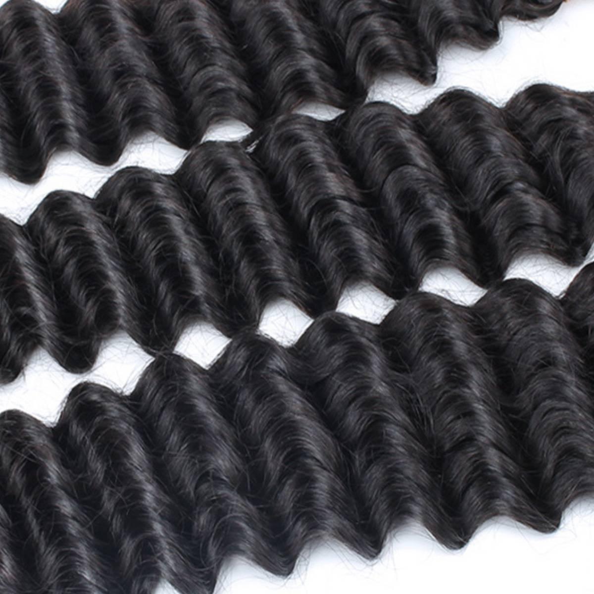 Private Label - Deep Wave 100% Human Hair Bundles