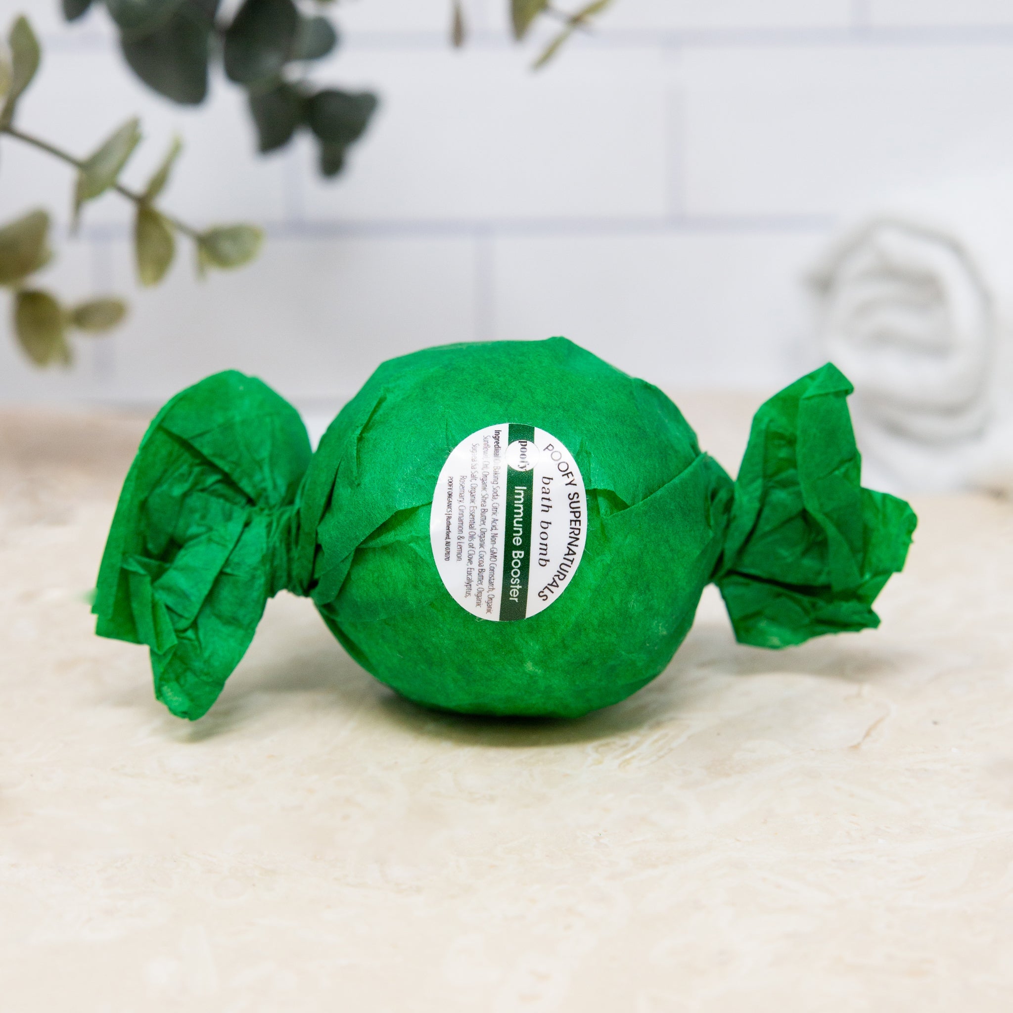Poofy Organics - Immune Booster Bath Bomb