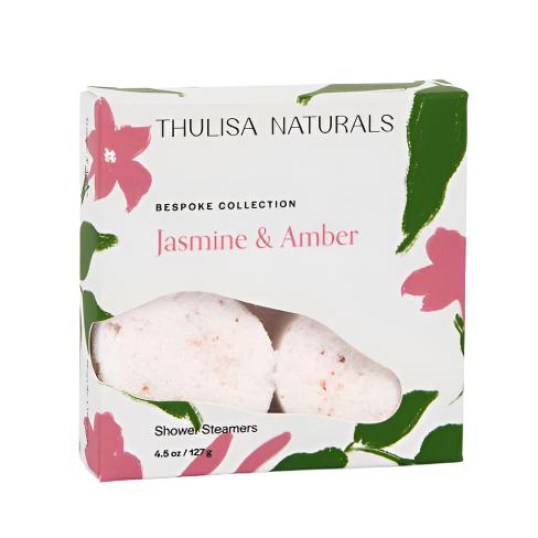 Thulisa Naturals - Jasmine & Amber Shower Steamers  -4 pack