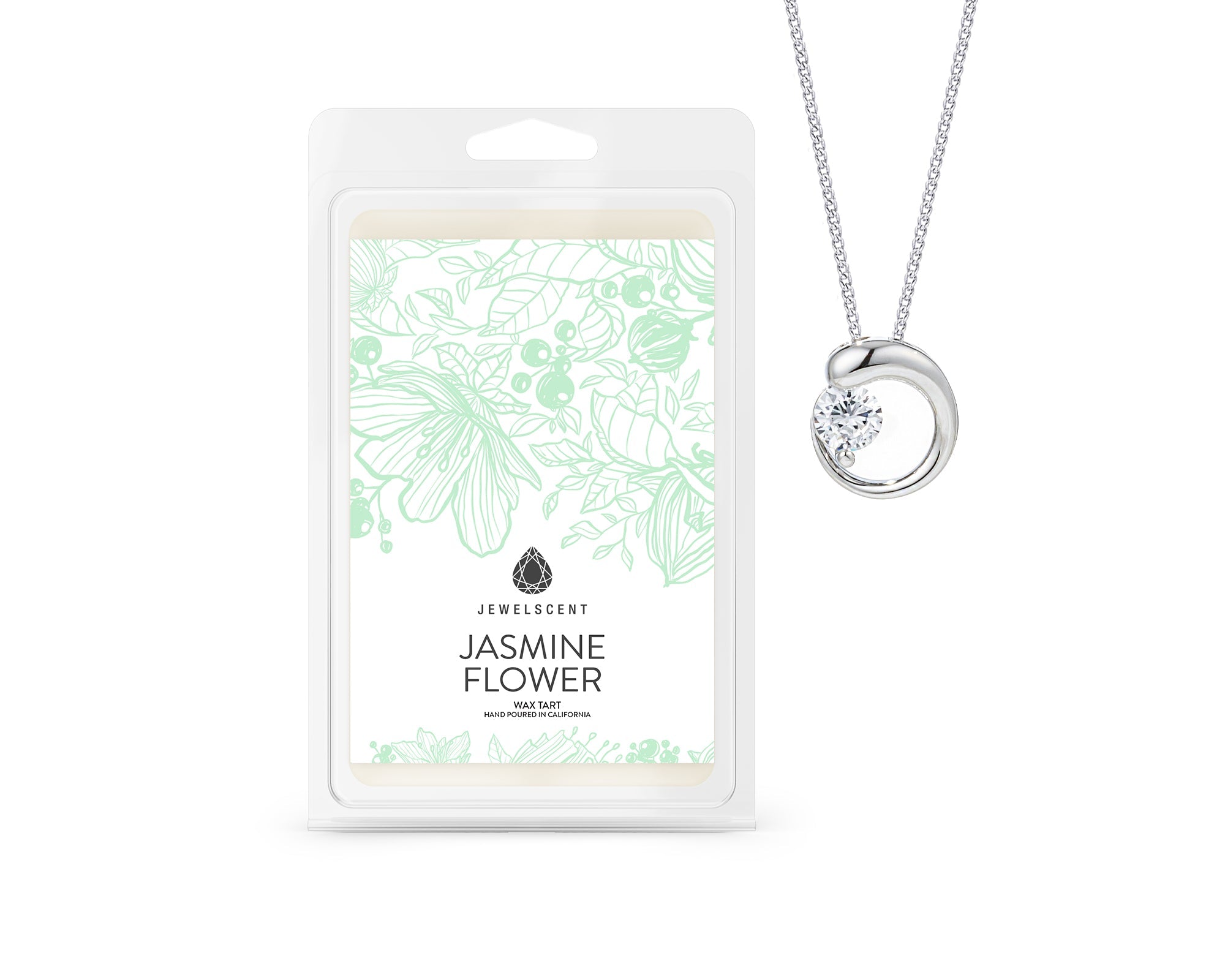 JewelScent - Jasmine Flower Jewelry Wax Tart