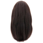 Private Label - Kinky Straight 4x4 Transparent Lace 100% Human Hair Closure Wig
