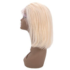 Private Label - Blonde Straight 13x4 Transparent Lace 100% Human Hair Bob Wig