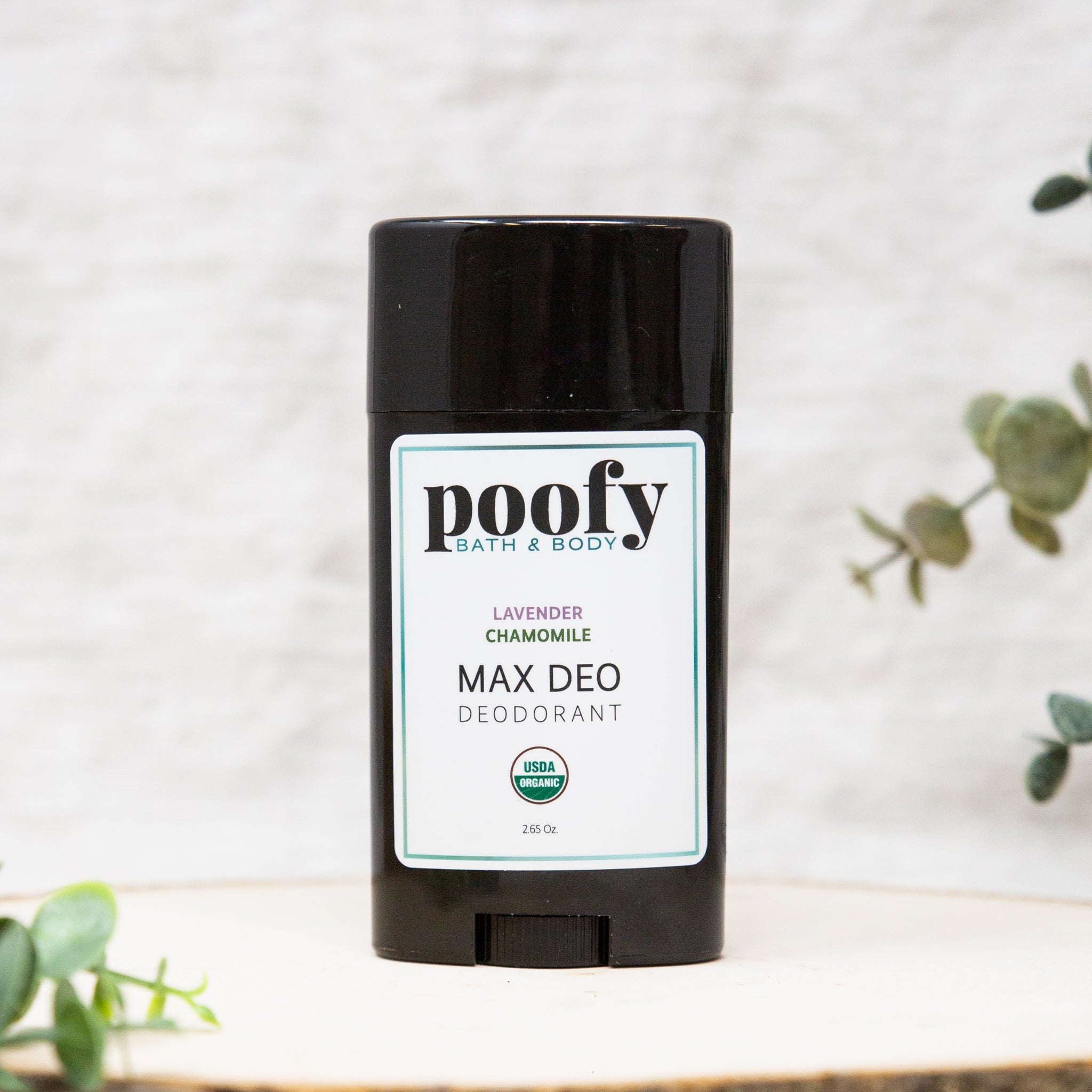 Poofy Organics - MAX DEO Lavender Chamomile Deodorant Organic