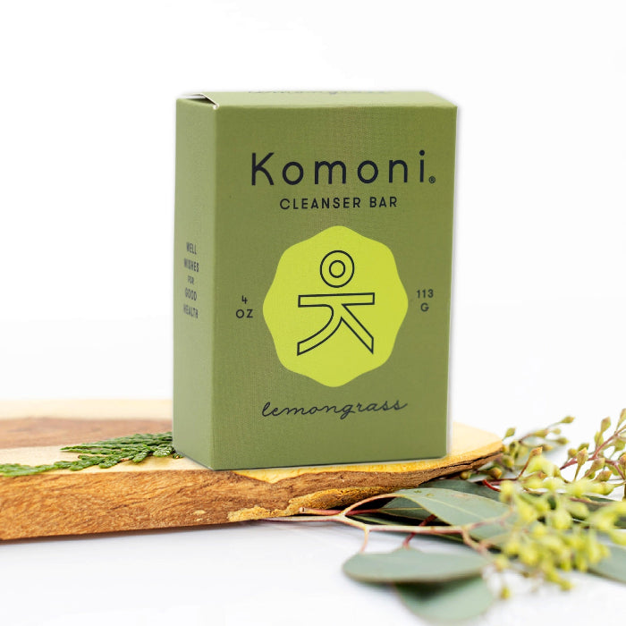 Komoni - Lemongrass FACE & BODY CLEANSER BAR