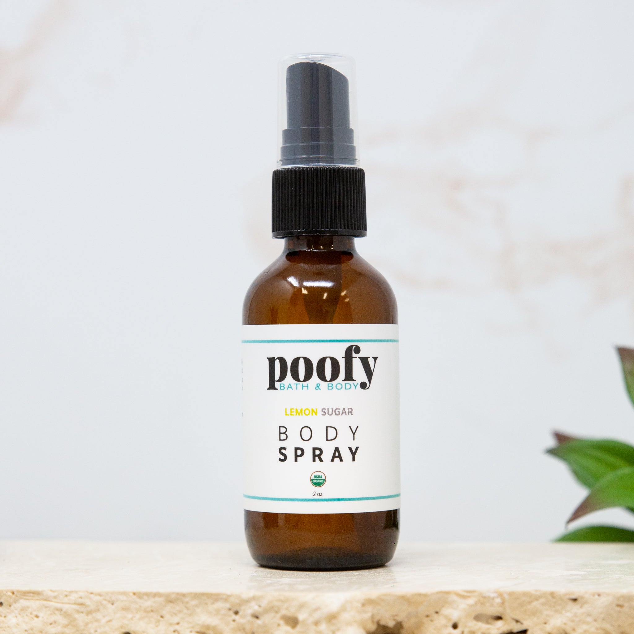 Poofy Organics - Lemon Sugar Body Spray Organic