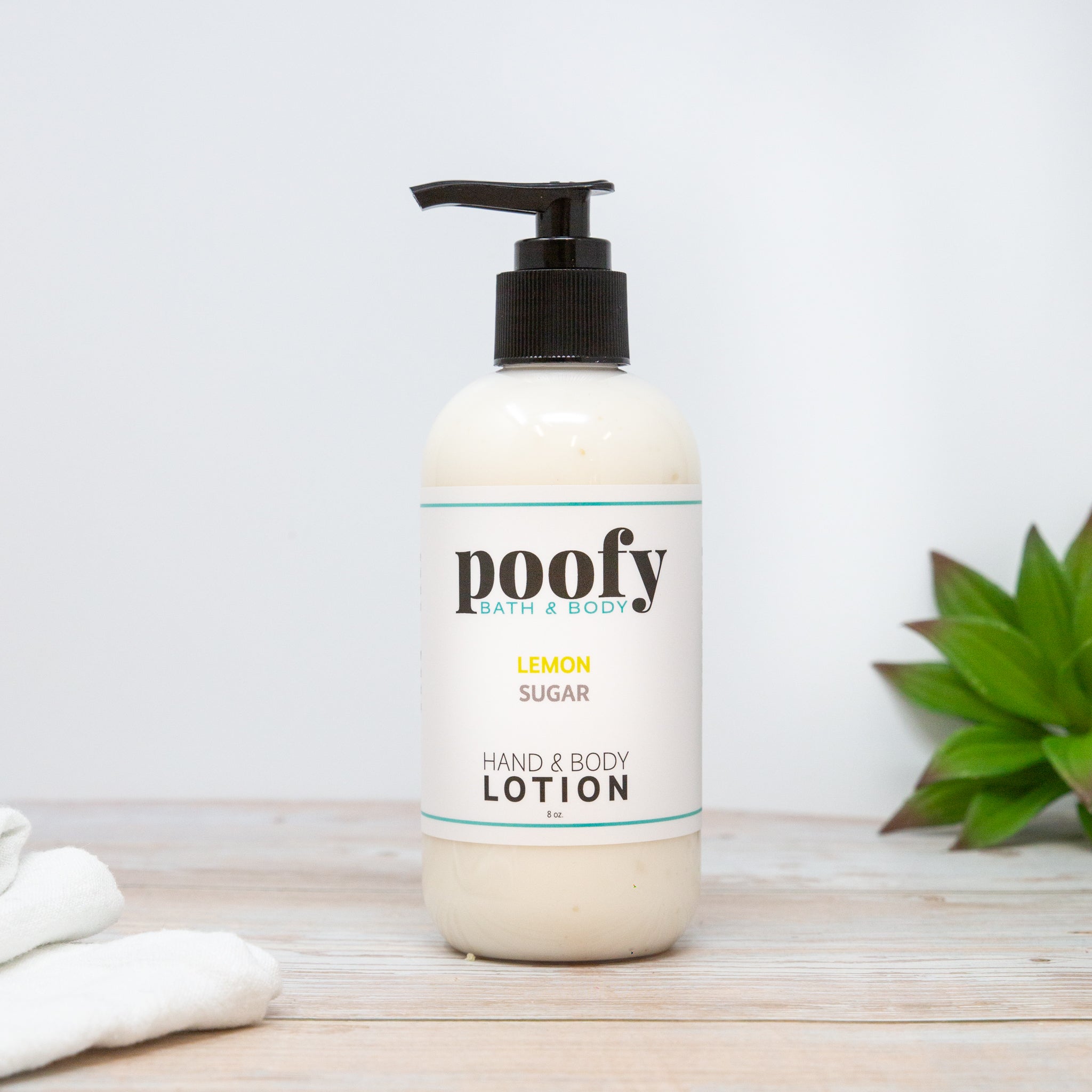 Poofy Organics - Lemon Sugar Hand & Body Lotion