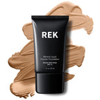 REK Cosmetics - Light Nude | Mineral Liquid Powder Foundation with SPF 15