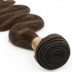 Private Label - Medium Brown Body Wave 100% Human Hair Bundles