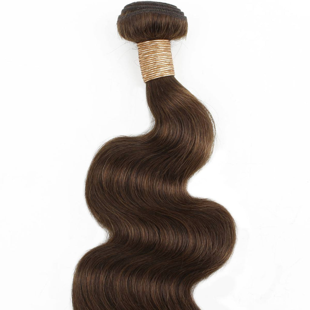 Private Label - Medium Brown Body Wave 100% Human Hair Bundles