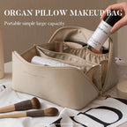 Organ Pillow Large Capacity Portable Cosmetics Bag