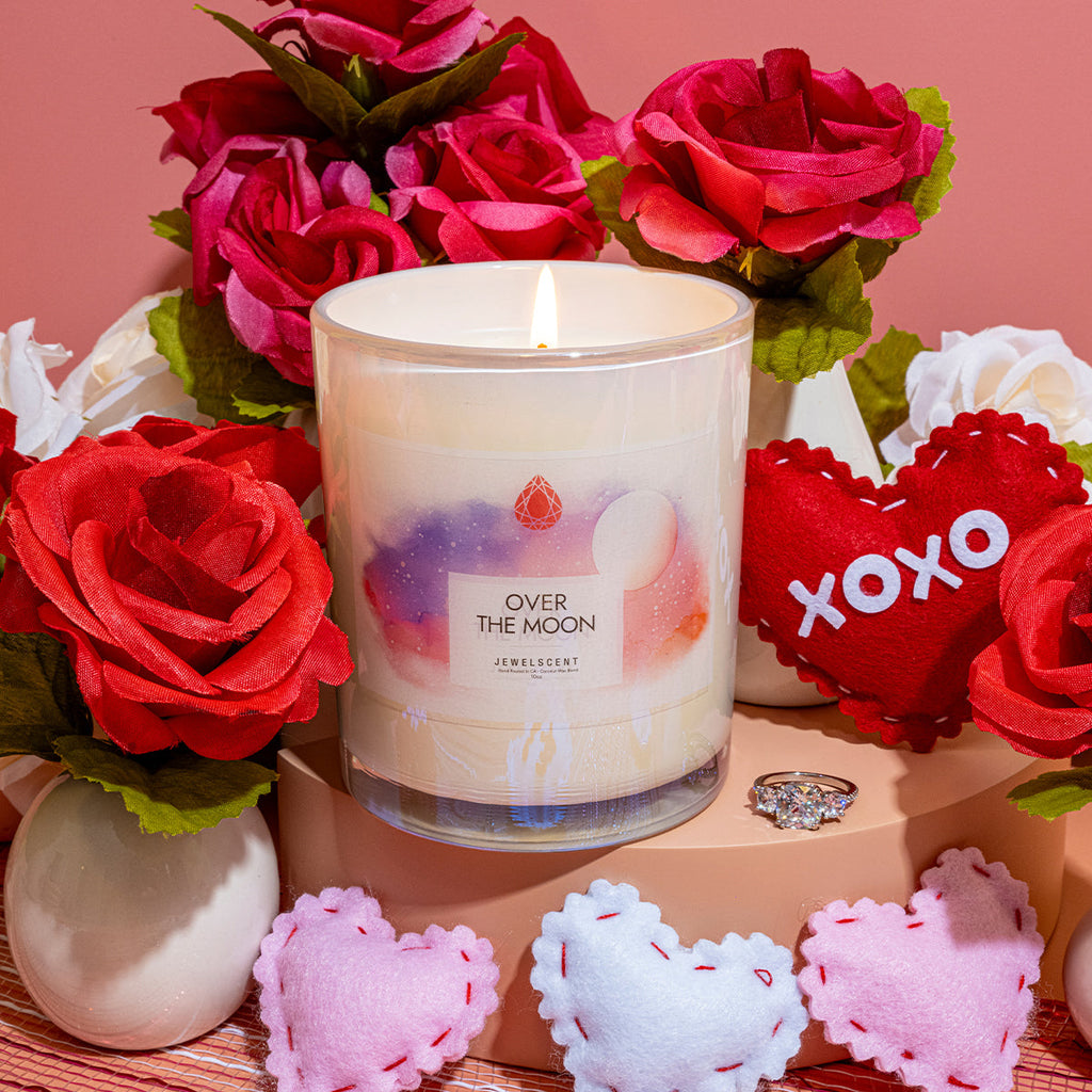 JewelScent - Over The Moon Iridescent 10oz Signature Jewelry  Candle
