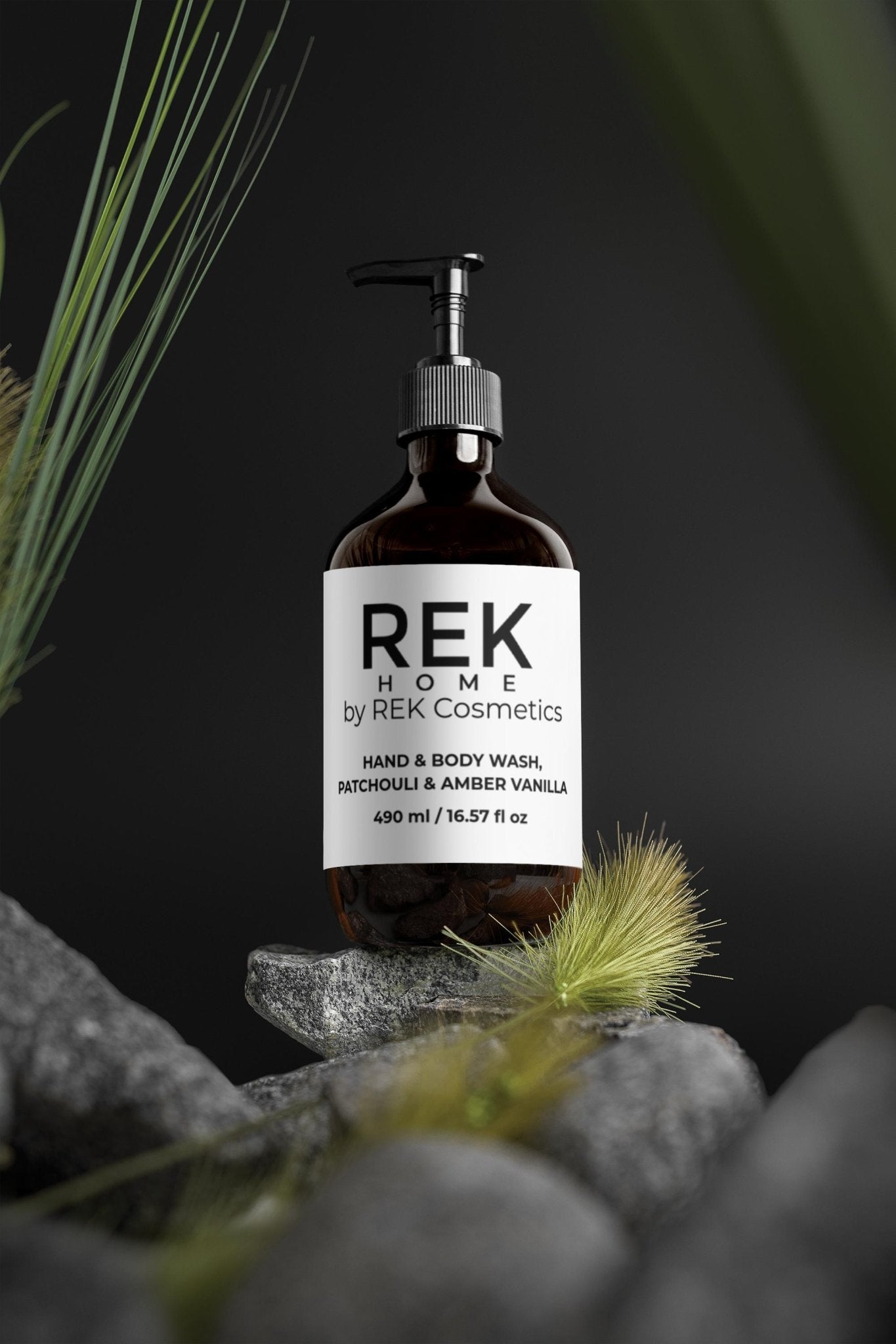 REK Cosmetics - Patchouli & Amber Vanilla Hand & Body Wash
