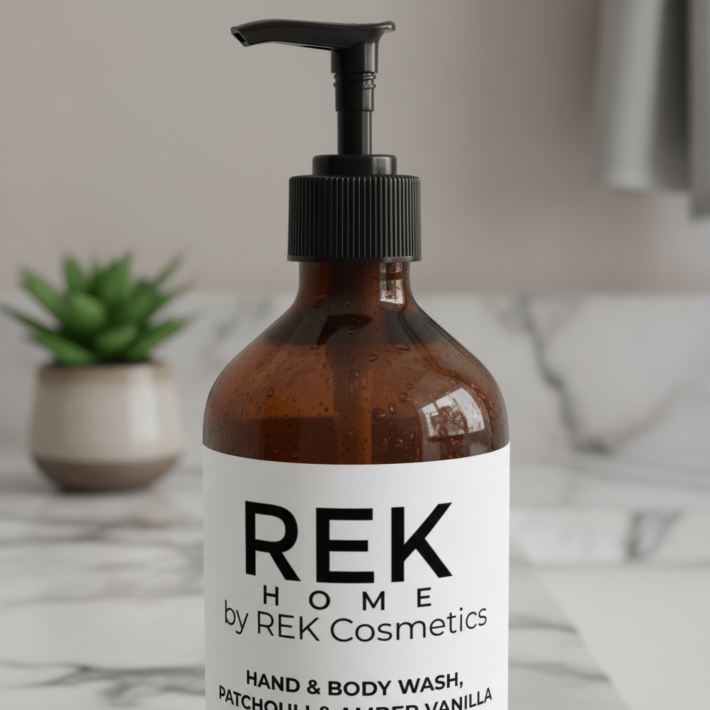 REK Cosmetics - Patchouli & Amber Vanilla Hand & Body Wash