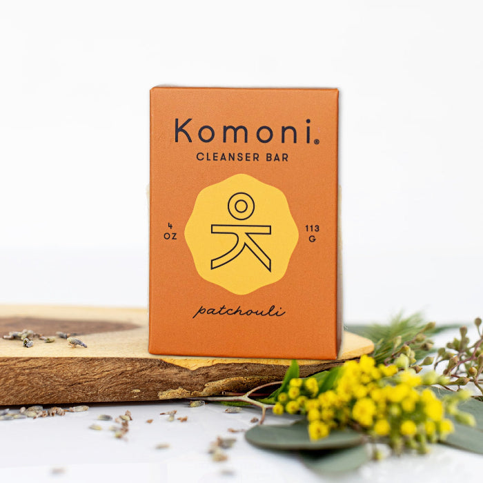 Komoni - Patchouli Face & Body Cleanser Bar