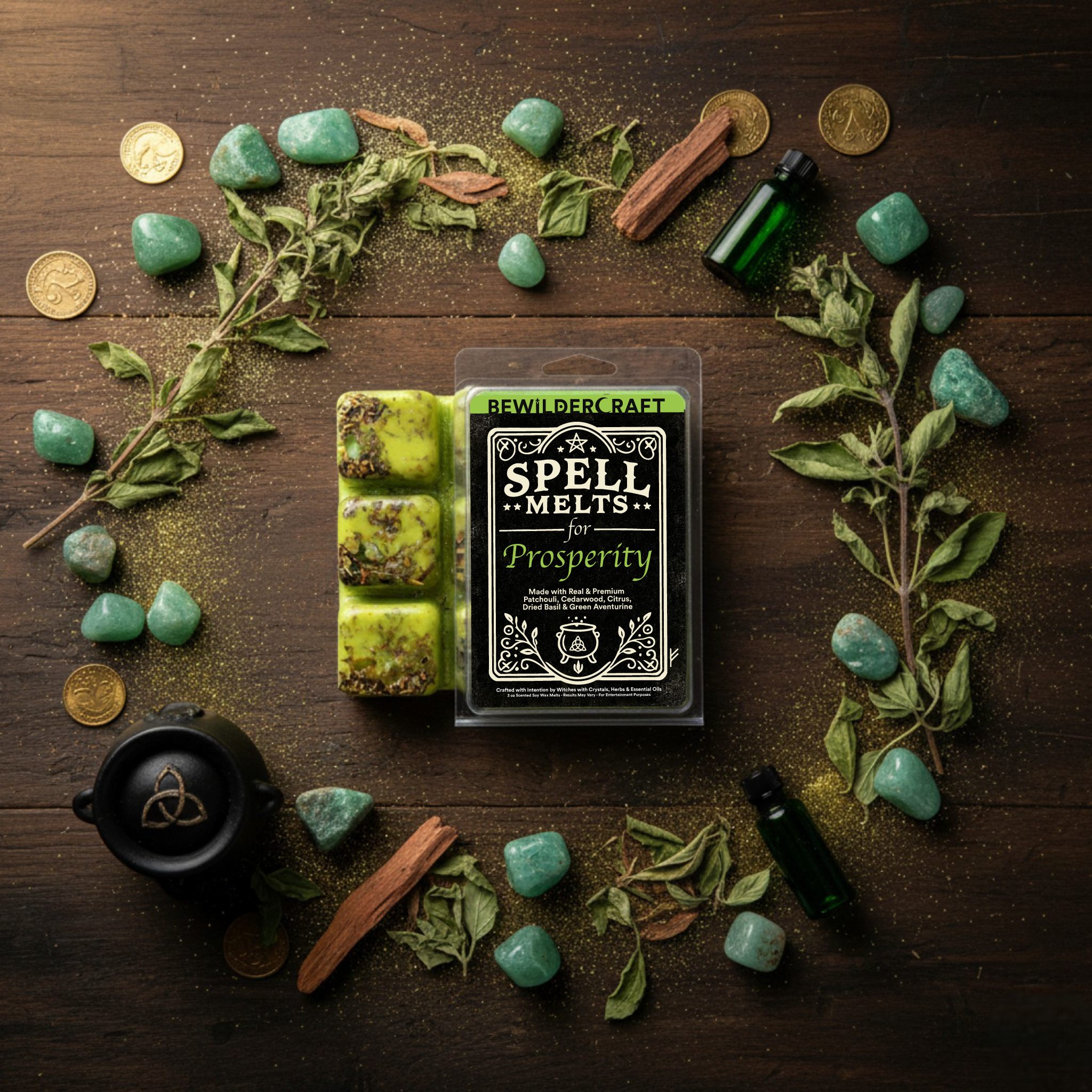 Bewilderment - Spell Melts for Prosperity Wax Melts