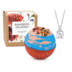JewelScent - Raindrops on Roses 10oz Jewelry Bath Bomb