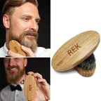 REK Cosmetics - Beard Brush and Comb Kit