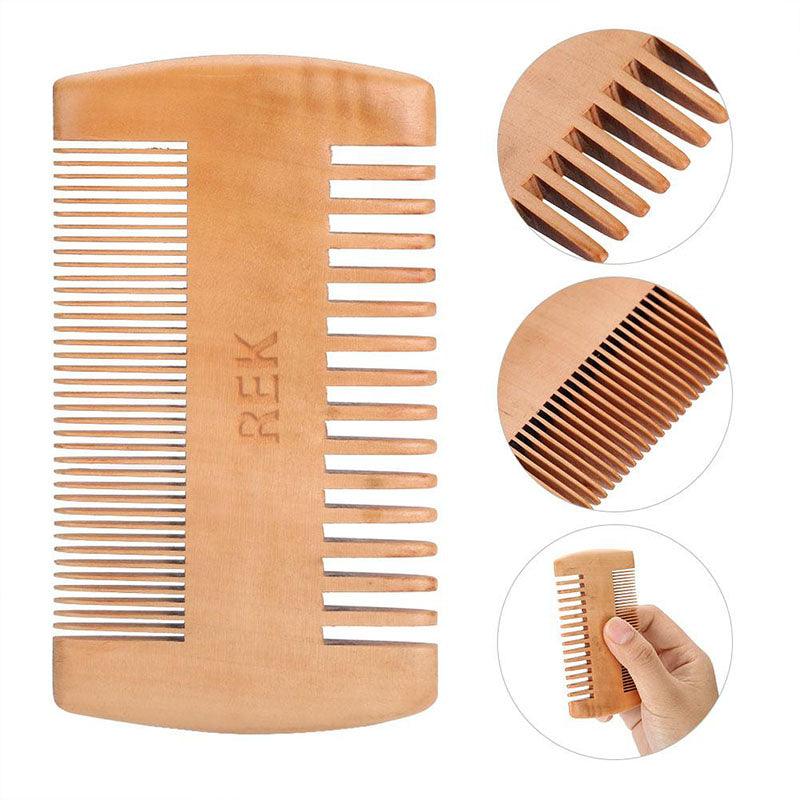 REK Cosmetics - Sandalwood Beard Comb