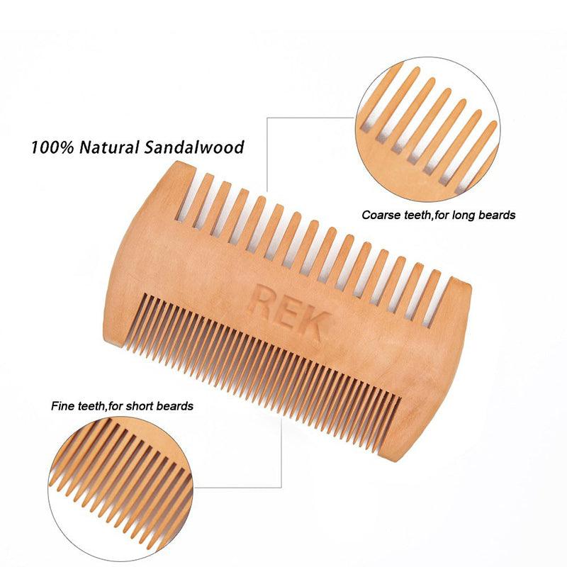 REK Cosmetics - Sandalwood Beard Comb