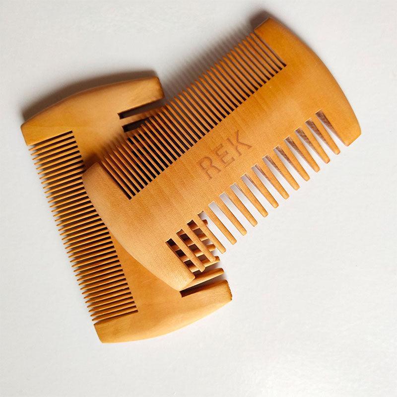 REK Cosmetics - Sandalwood Beard Comb