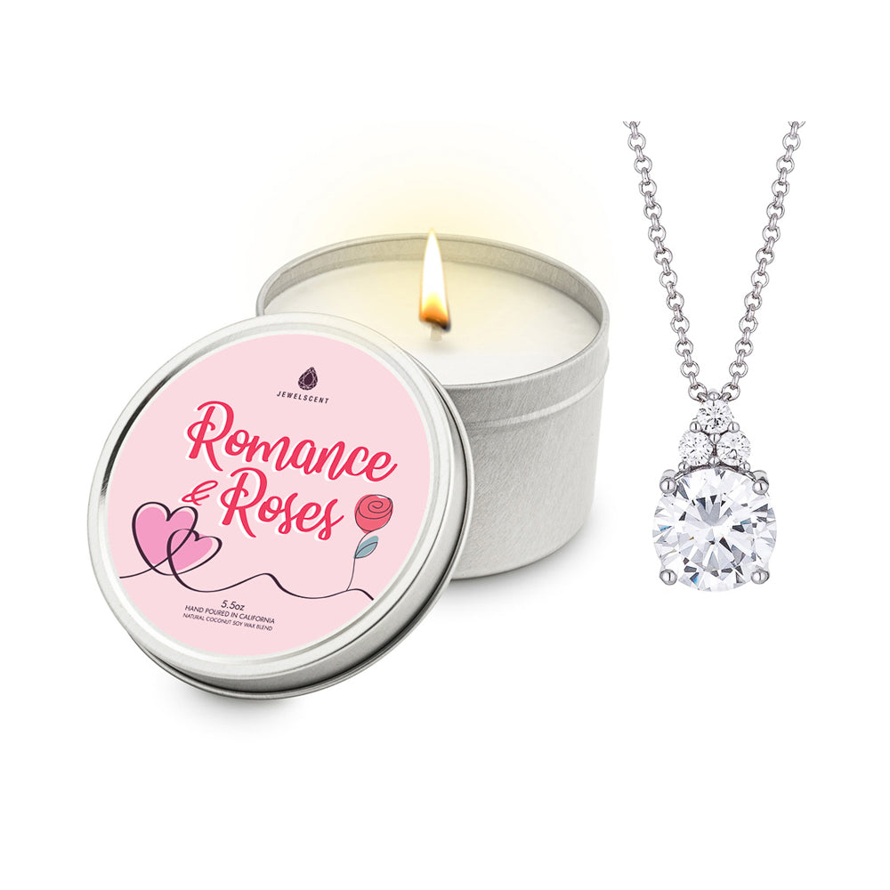 JewelScent - Romance & Roses 5.5oz Tin Jewelry Candle