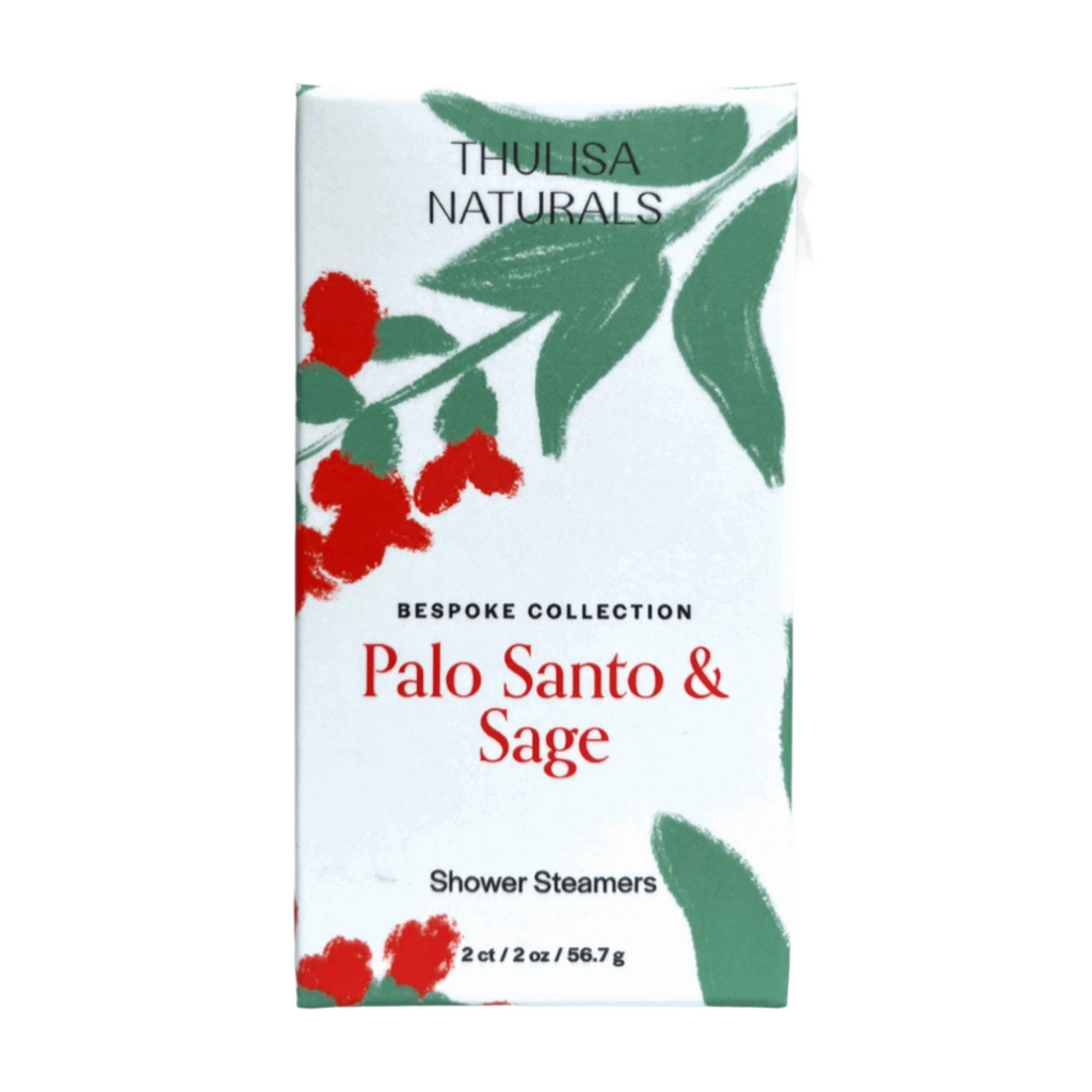 Thulisa Naturals - Palo Santo & Sage Shower Steamers -2 Pack