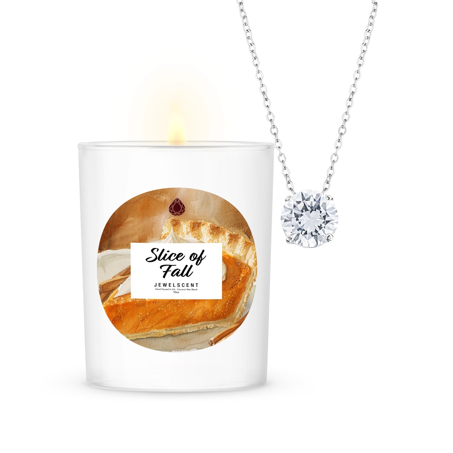 JewelScent - Slice Of Fall 10oz Signature Jewelry Candle