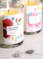 JewelScent - Raindrops on Roses 18oz Home Jewelry Candle