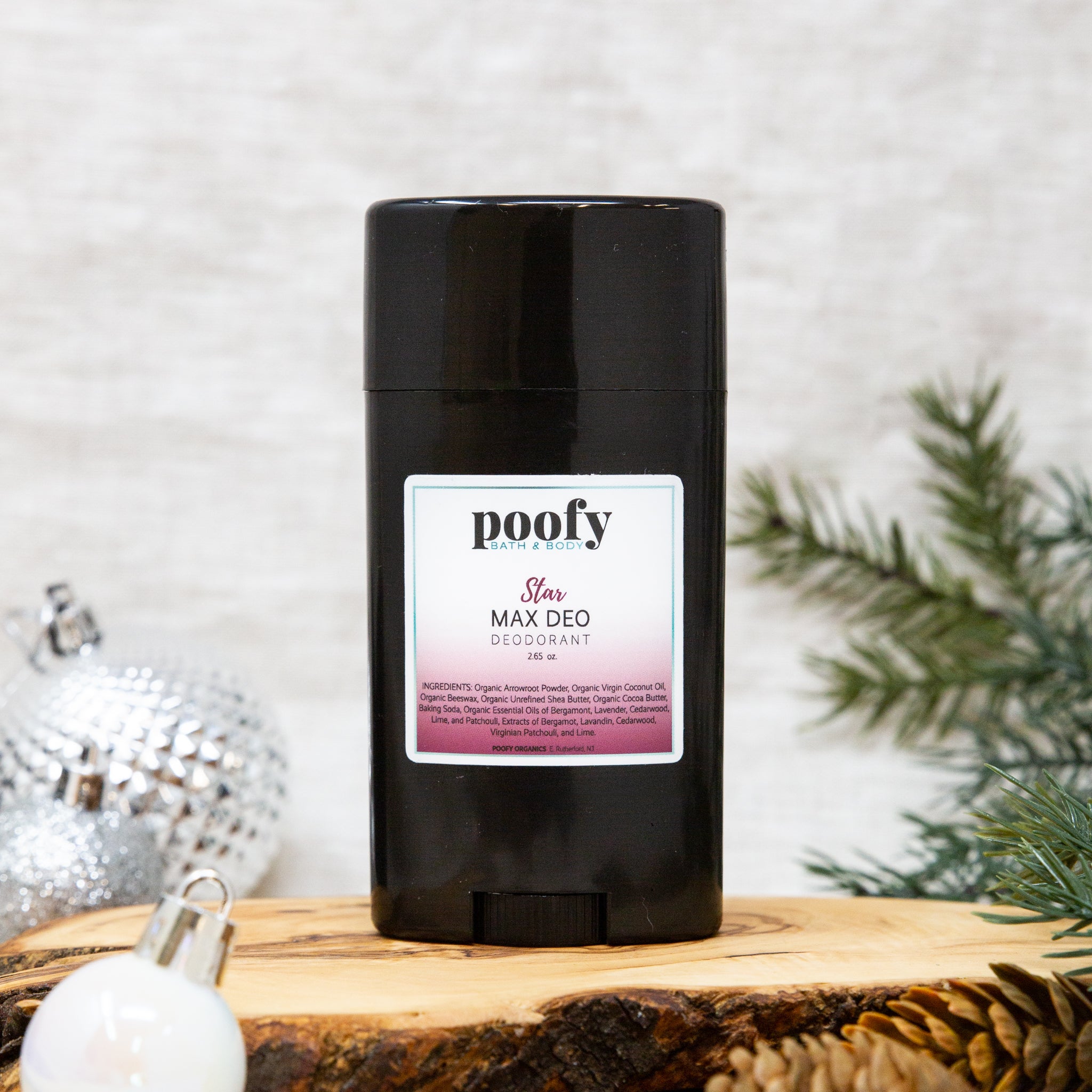 Poofy Organics - MAX DEO STAR Deodorant