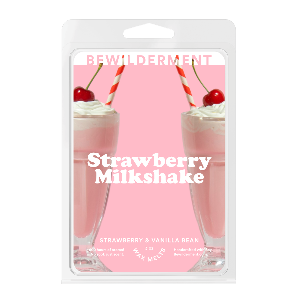 Bewilderment - Strawberry Milkshake Wax Melts