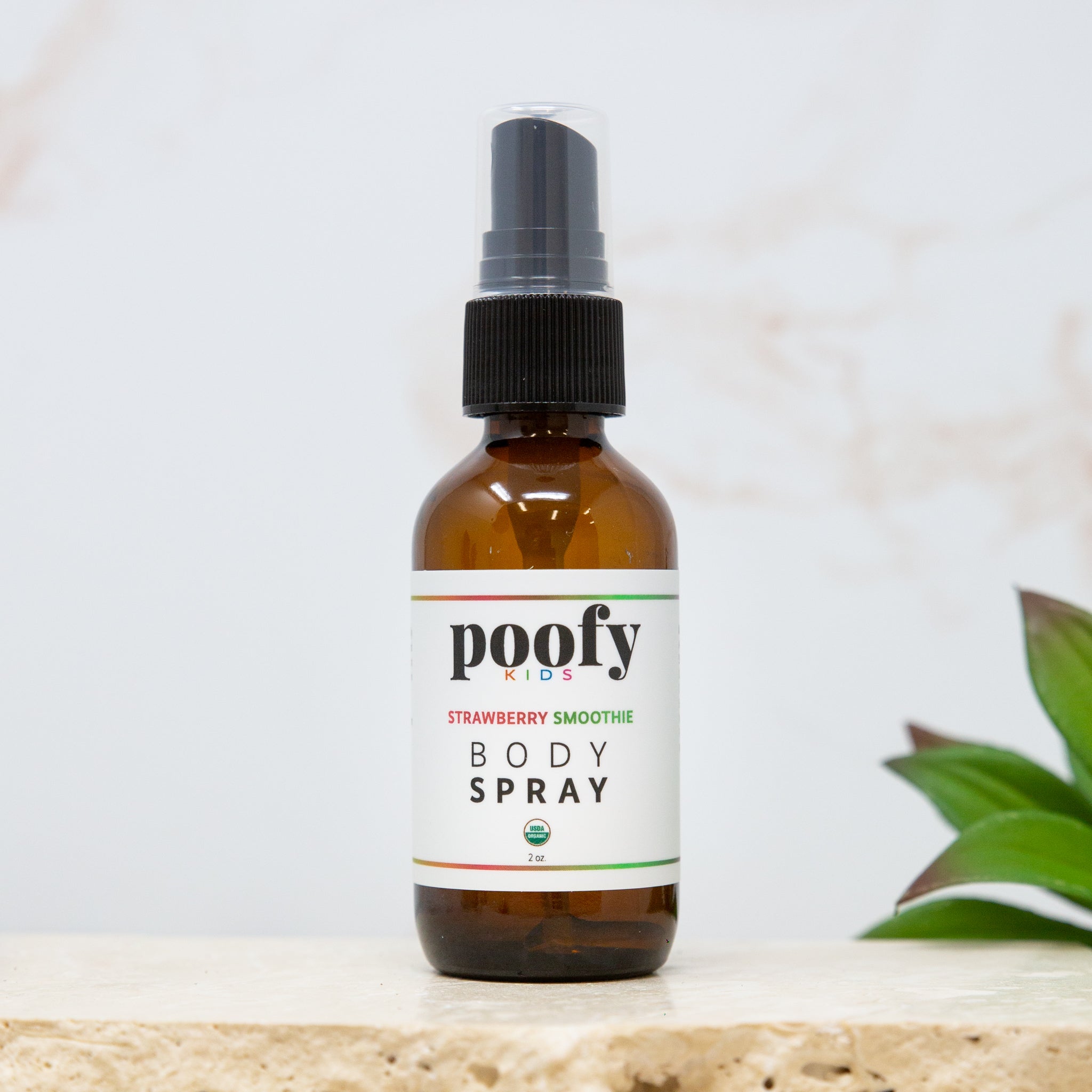 Poofy Organics - Strawberry Smoothie Body Spray Organic