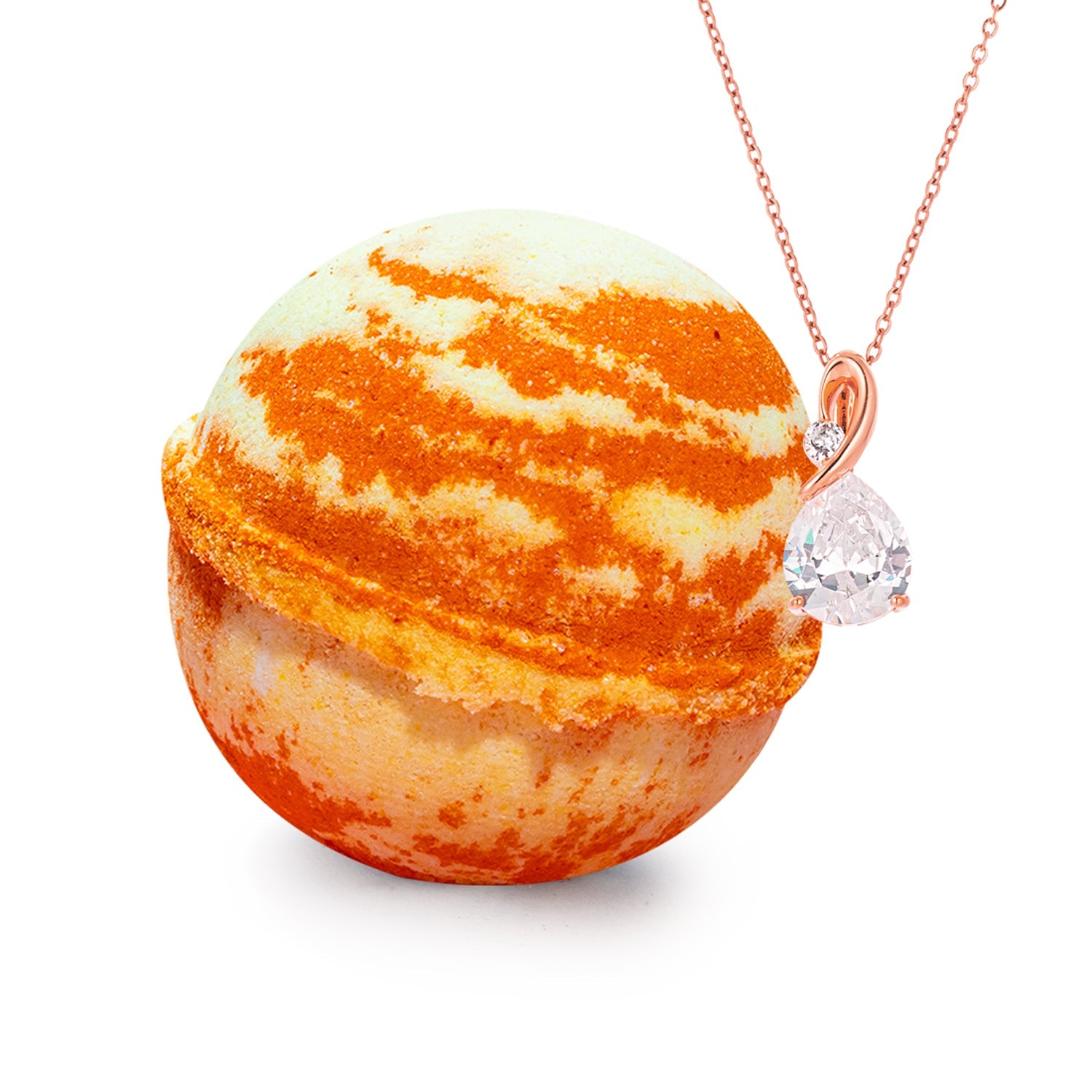 JewelScent - Sweet Sunset Jewelry Bath Bomb