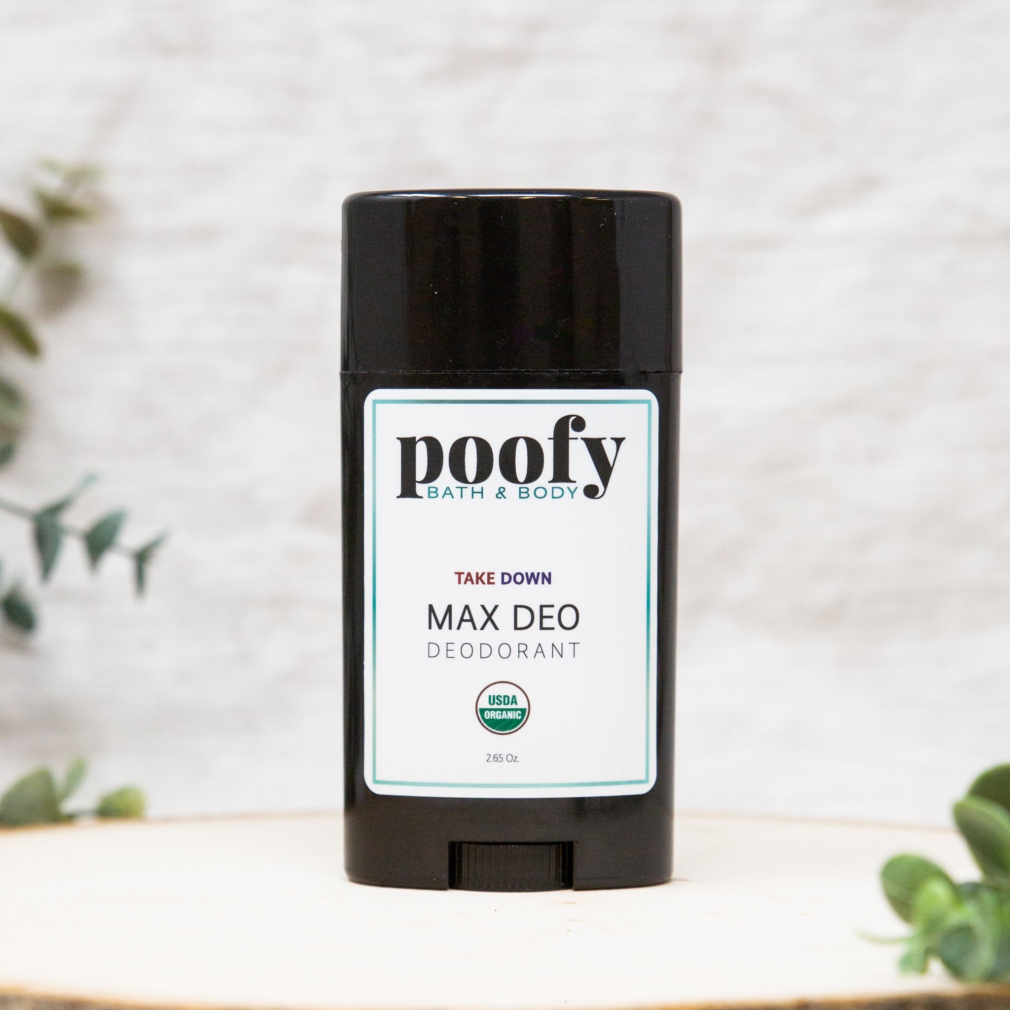 Poofy Organics - MAX DEO Take Down Organic