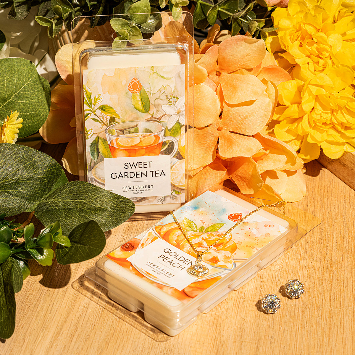 JewelScent - Golden Peach Jewelry Wax Tart