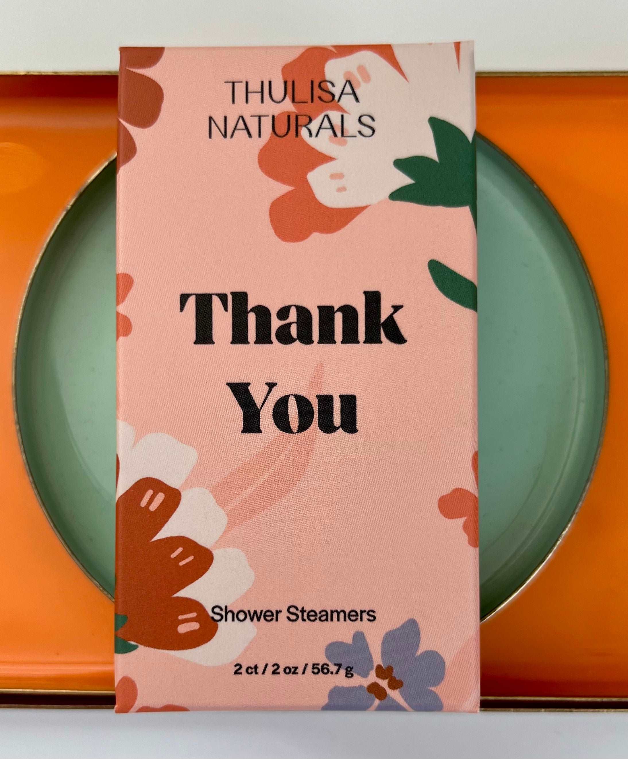 Thulisa Naturals - Thank You  Lavender Mint Shower Steamers - 2 Pack