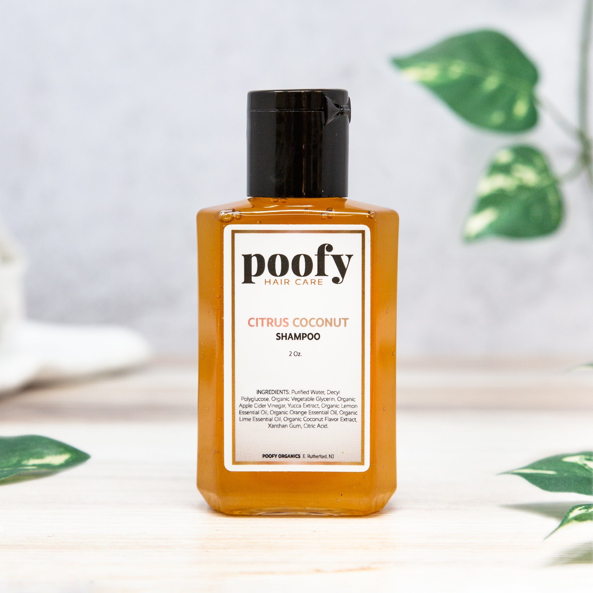 Poofy Organics - Citrus Coconut Shampoo - Travel