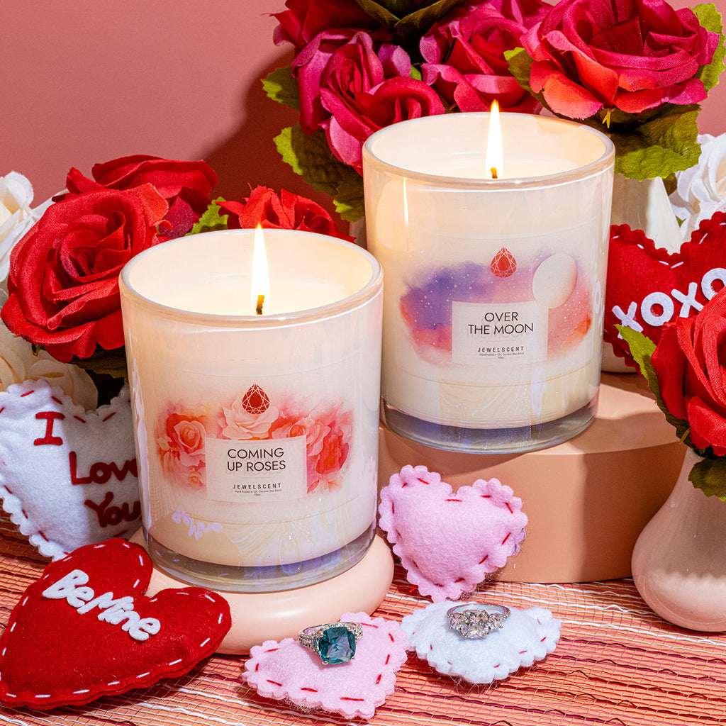 JewelScent - Over The Moon Iridescent 10oz Signature Jewelry  Candle