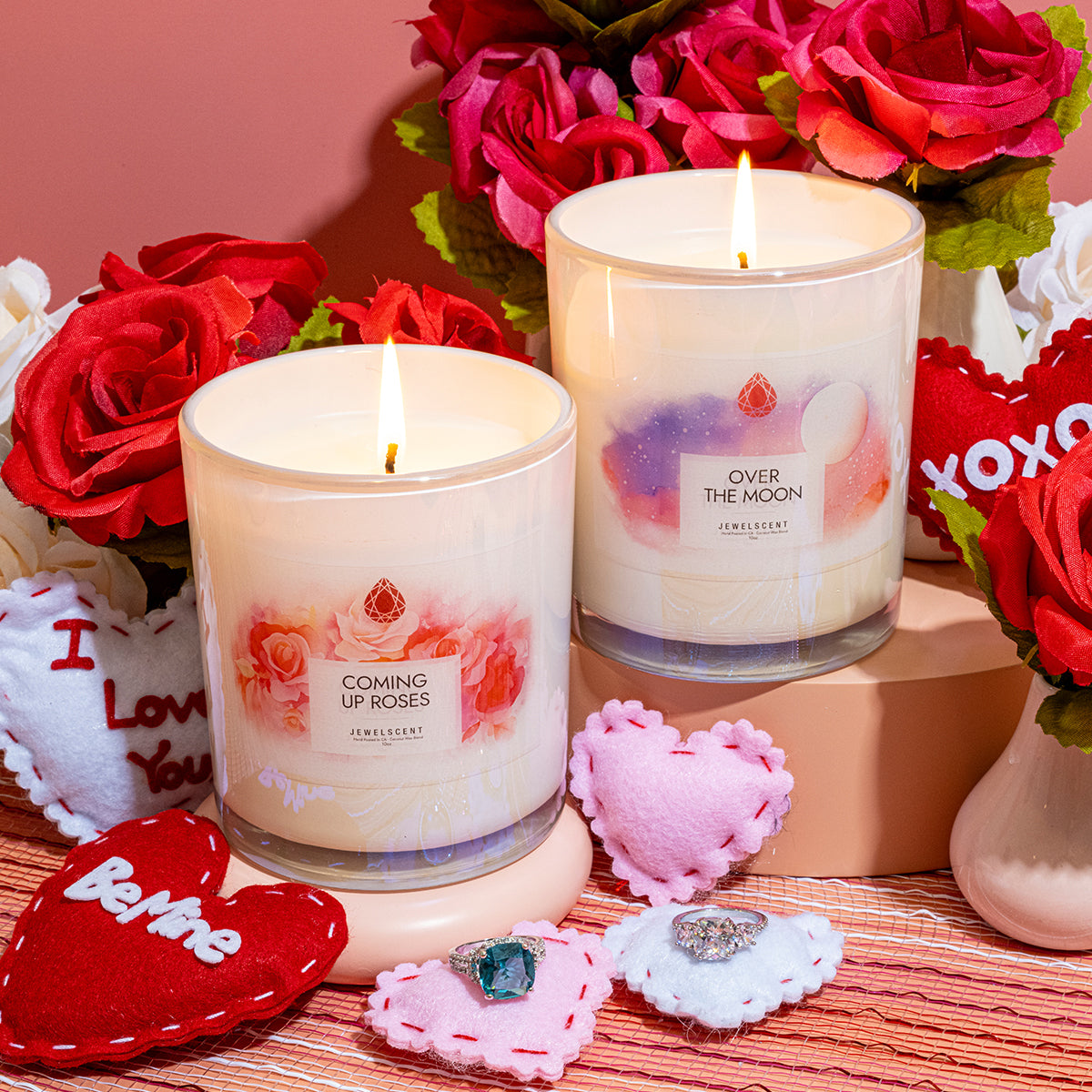 JewelScent - Over The Moon Iridescent 10oz Signature Jewelry  Candle