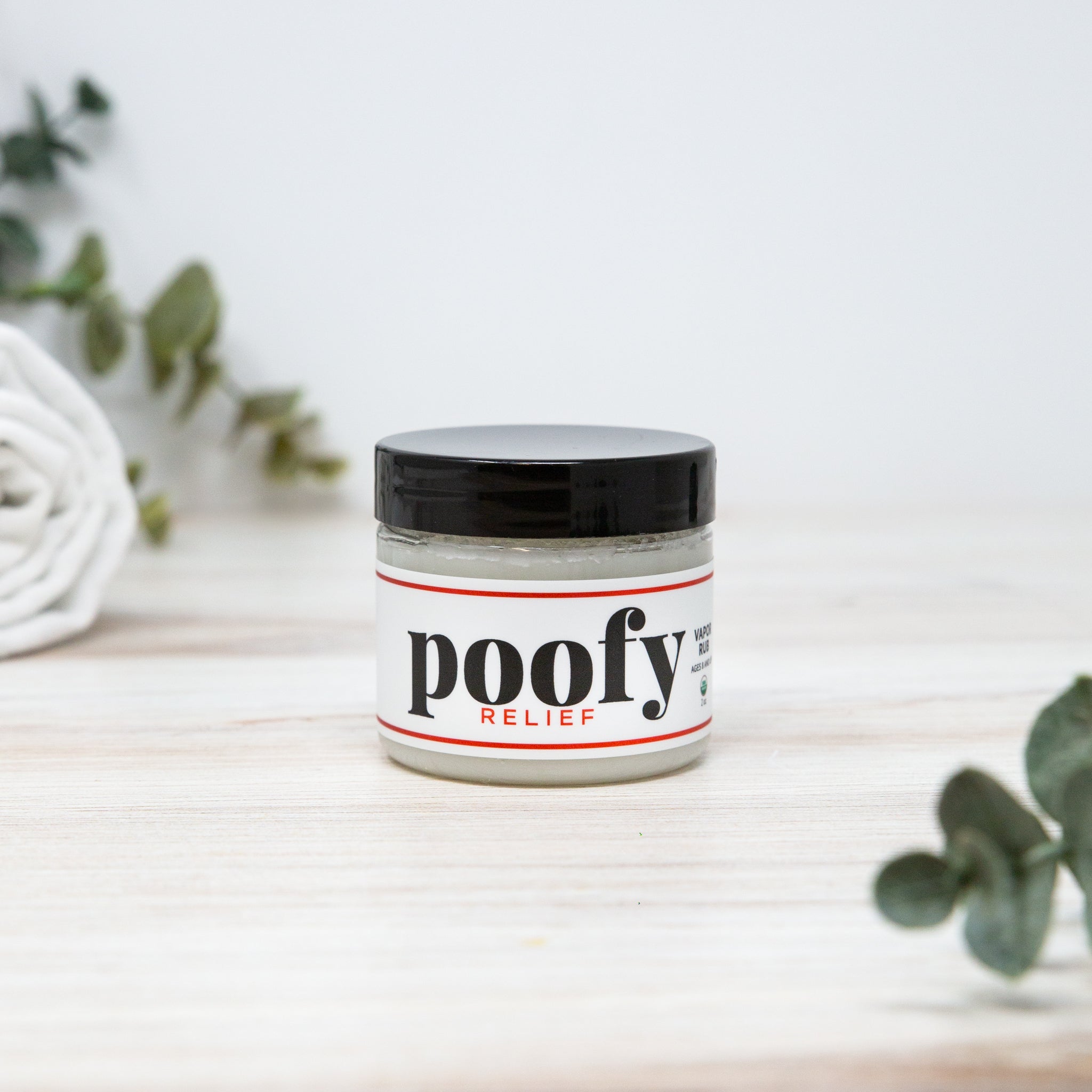 Poofy Organics - Vapor Rub Organic (age 5+)