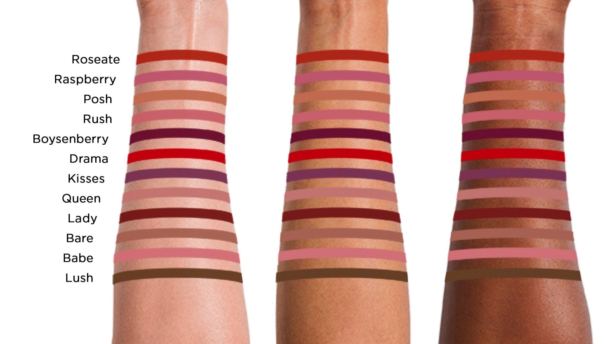 REK Cosmetics - Velvet Lip Liners