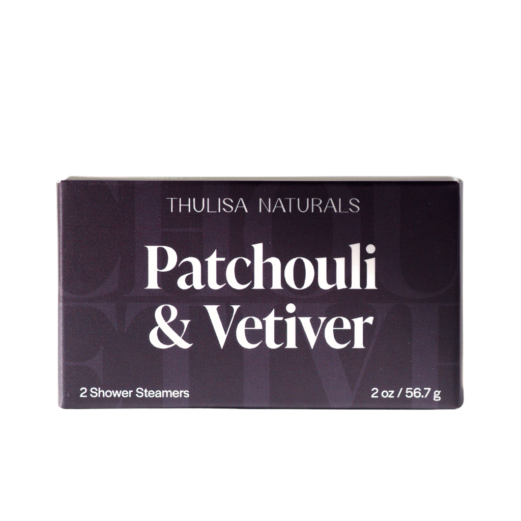 Thulisa Naturals - Made for Men Patchouli Vetiver Shower Steamer Duo