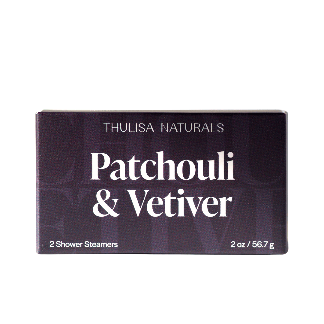 Thulisa Naturals - Made for Men Patchouli Vetiver Shower Steamer Duo