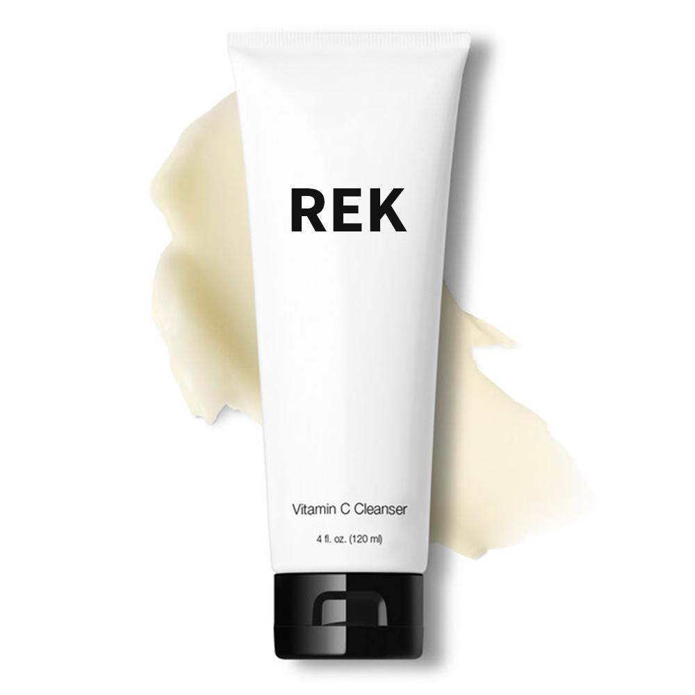 REK Cosmetics - Vitamin C Cleanser – Brightening & Hydrating Face Wash